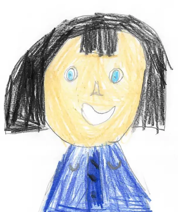 Kinderportrait von Astrid Groß