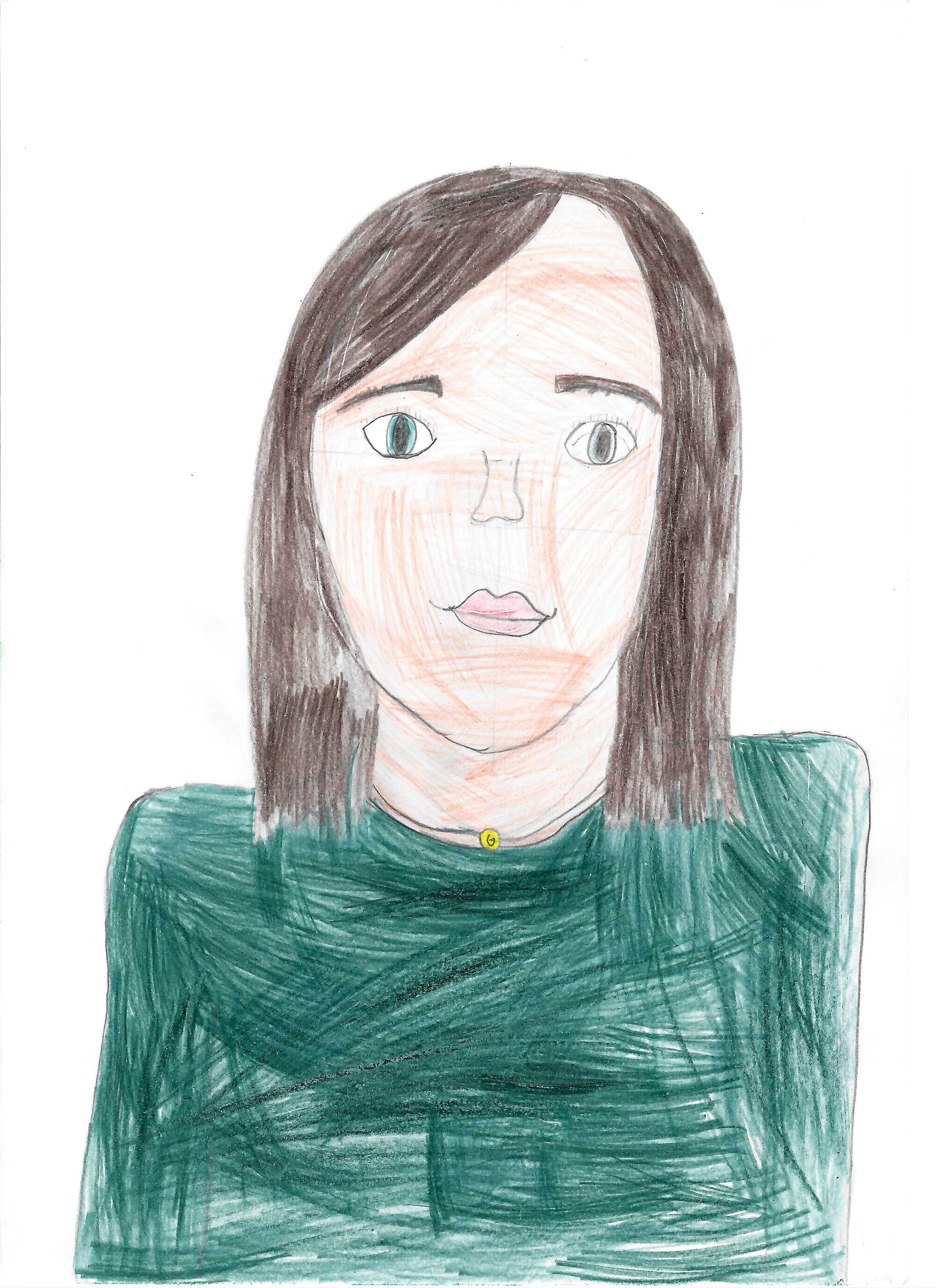 Kinderportrait von Frau Godin