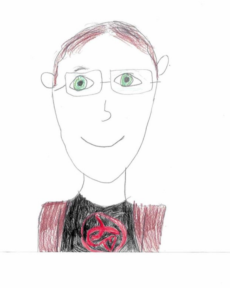 Kinderportrait von Jakob Teßmer