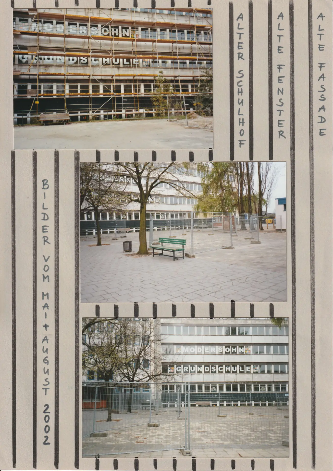 Foto Fassade 2002 – Archiv der Modersohn-Grundschule