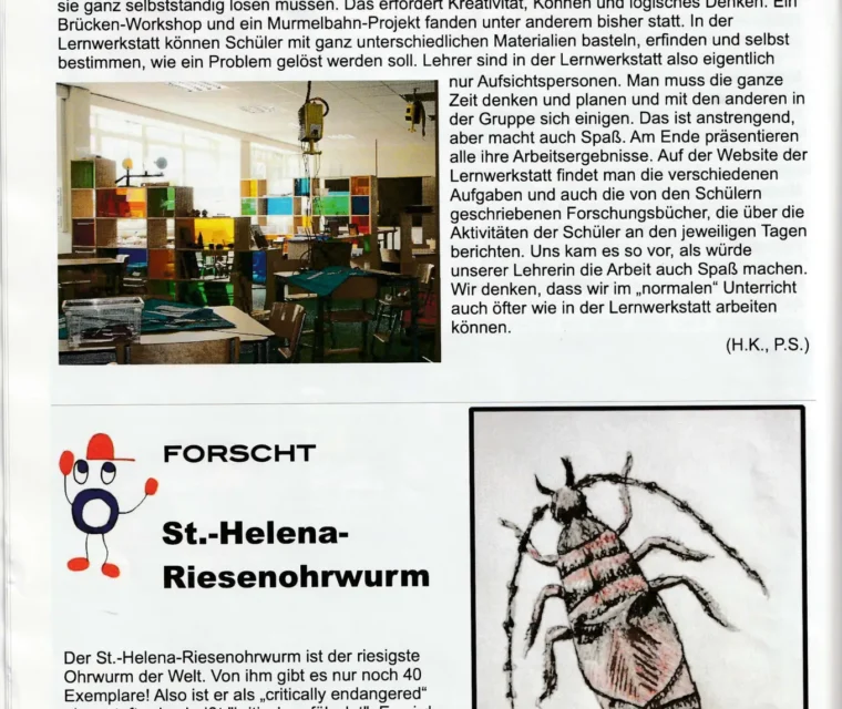 Foto Lernwerkstatt – Archiv der Modersohn-Grundschule