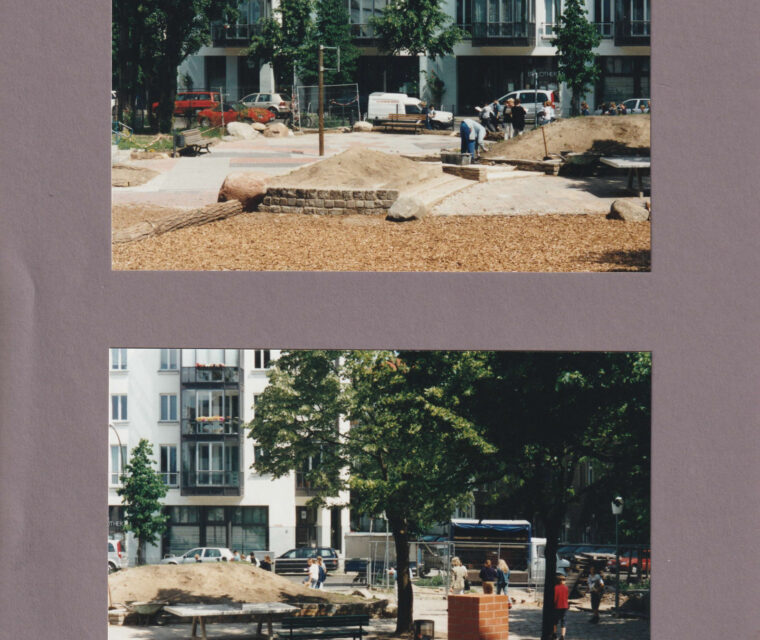 Foto Schulhofsanierung – Archiv der Modersohn-Grundschule