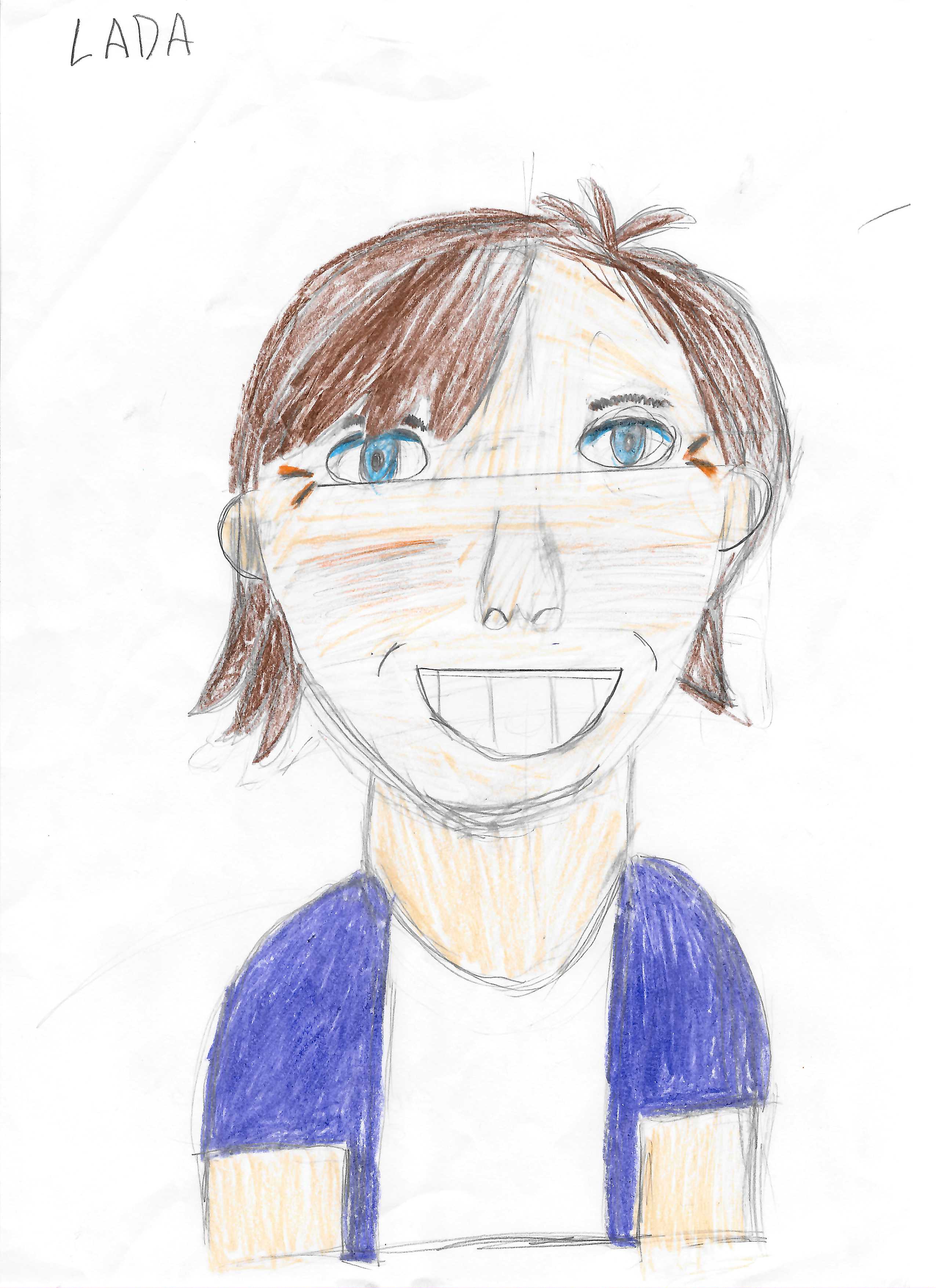 Kinderportrait von Frau Wißnewski